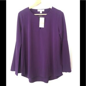Michael Kors Royal Purple Top